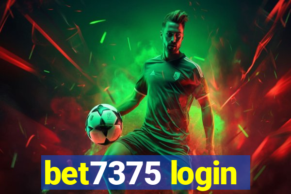 bet7375 login