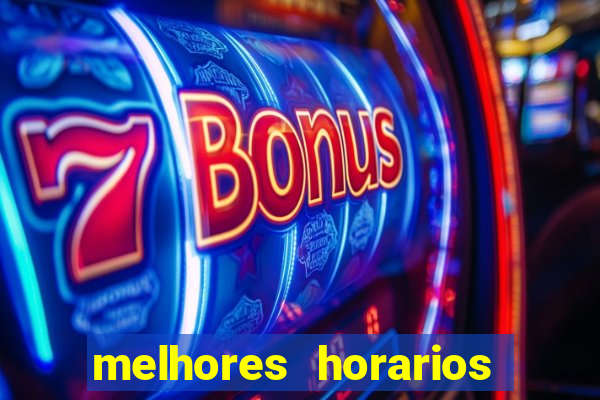 melhores horarios pagantes fortune tiger