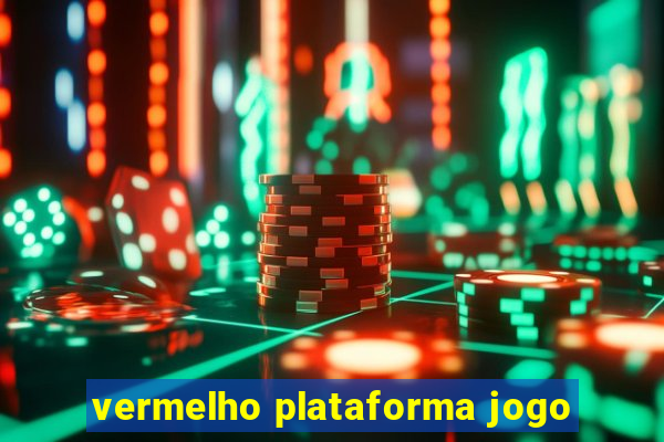 vermelho plataforma jogo