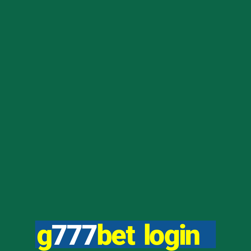 g777bet login