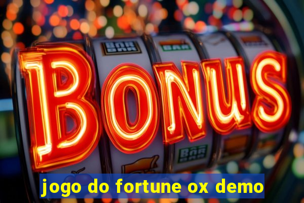 jogo do fortune ox demo