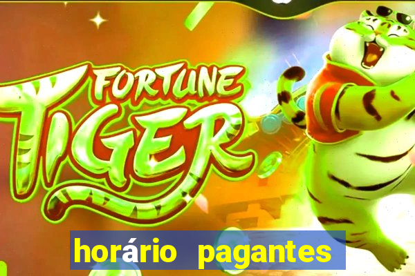 horário pagantes do fortune tiger