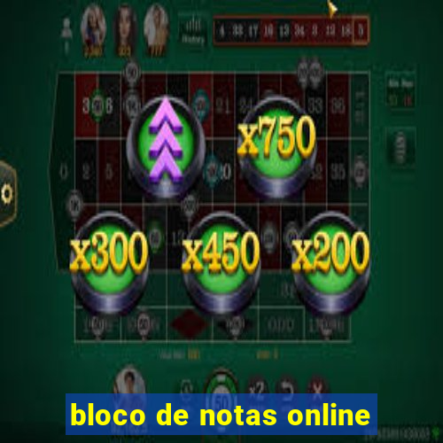 bloco de notas online