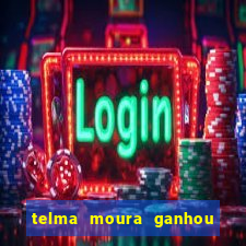 telma moura ganhou na loteria