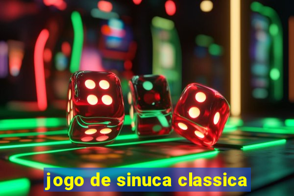 jogo de sinuca classica