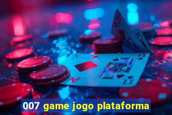 007 game jogo plataforma