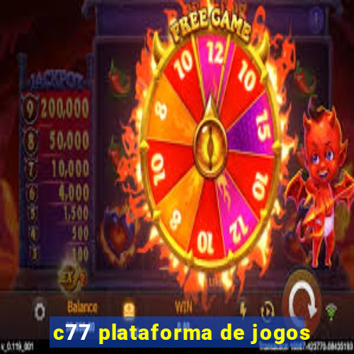 c77 plataforma de jogos